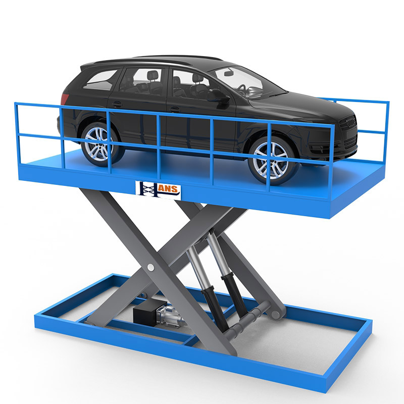 Scissor car lift